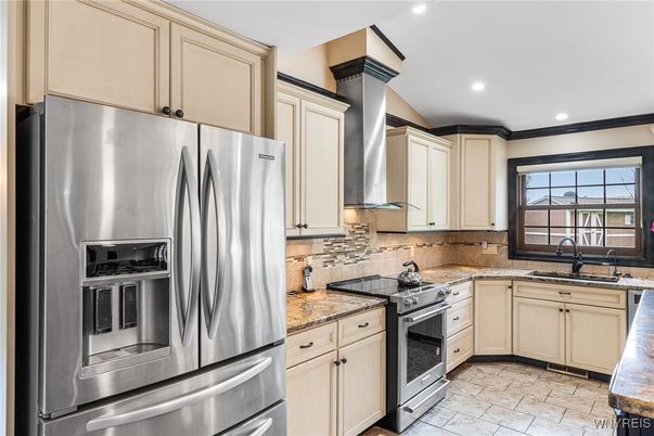 Interior, Kitchen, Recessed Lighting, Stainless Steel Appliances