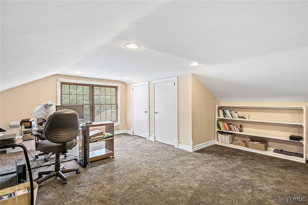 Home Office, Interior, Recessed Lighting
