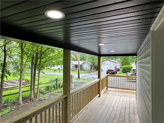 Exterior, Wood Texture Flooring