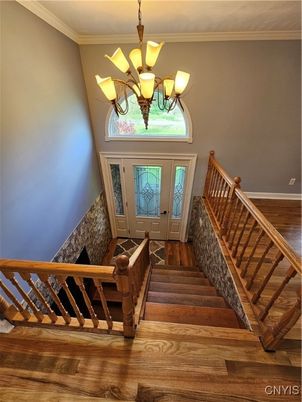 Chandelier, Interior, Wood Texture Flooring