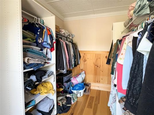 Interior, Walk-in Closets, Wood Texture Flooring
