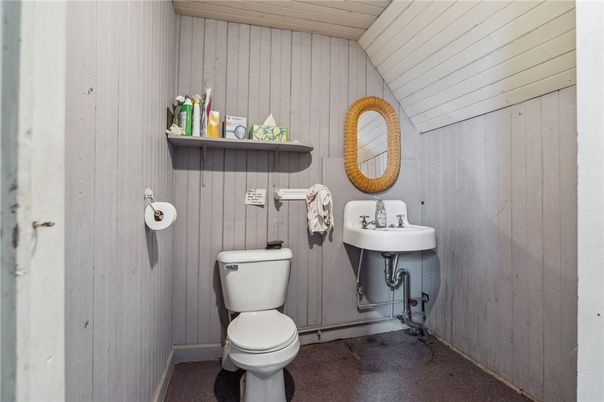 Bathroom, Interior, Wooden Walls