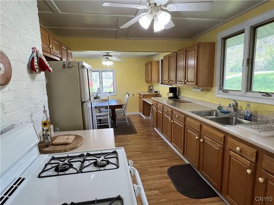 Dining room, Interior, Wood Texture Flooring