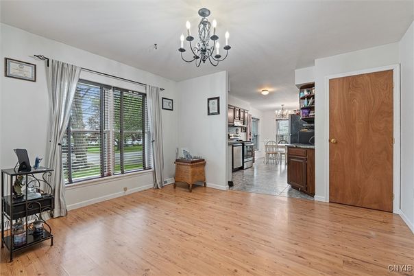 Chandelier, Dining room, Interior, Kitchen, Wood Texture Flooring