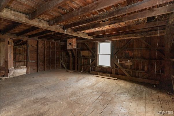 Empty room, Interior, Wooden Beams, Wooden Ceilings, Wood Texture Flooring, Wooden Walls