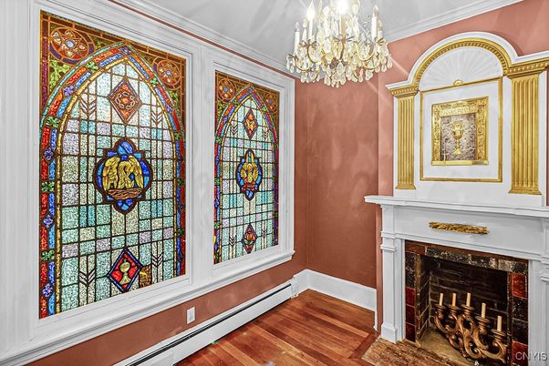 Chandelier, Interior, Wood Texture Flooring