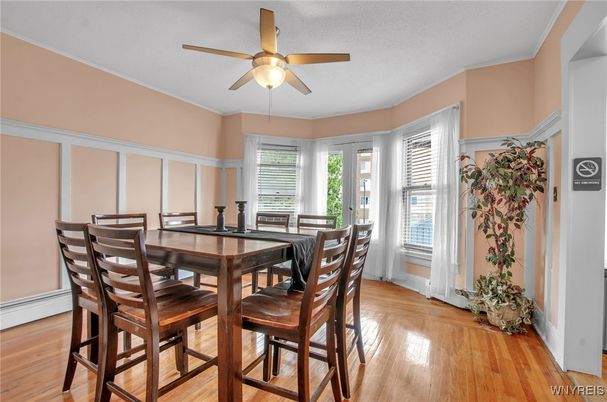 Dining room, Interior, Wood Texture Flooring