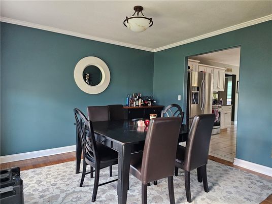 Dining room, Interior, Wood Texture Flooring