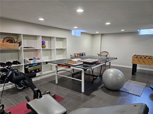 Fitness Equipment, Game Room, Interior, Recessed Lighting