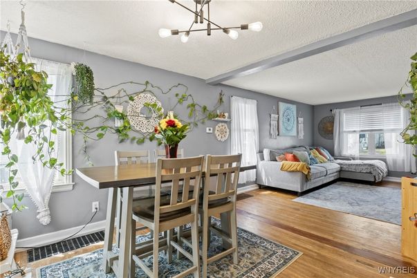 Dining room, Interior, Living room, Wood Texture Flooring