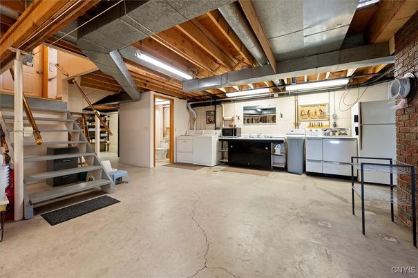 Interior, Stone Walls, Washer