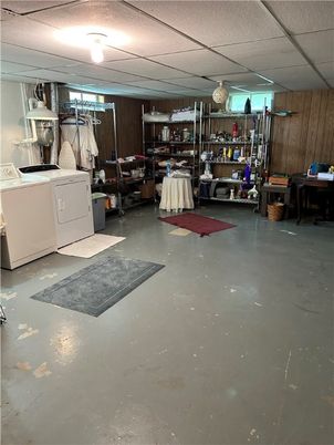 Interior, Washer, Wooden Walls