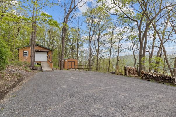 Backyard, Detached Garage, Exterior