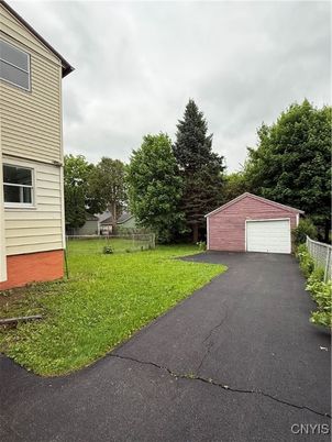 Backyard, Detached Garage, Exterior