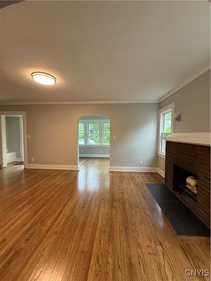 Empty room, Fireplace, Interior, Wood Texture Flooring