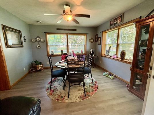 Dining room, Interior, Wood Texture Flooring