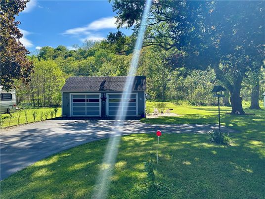 Backyard, Detached Garage, Exterior