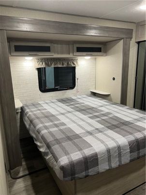 Bedroom, Fireplace, Interior, Stone Walls, Wood Texture Flooring