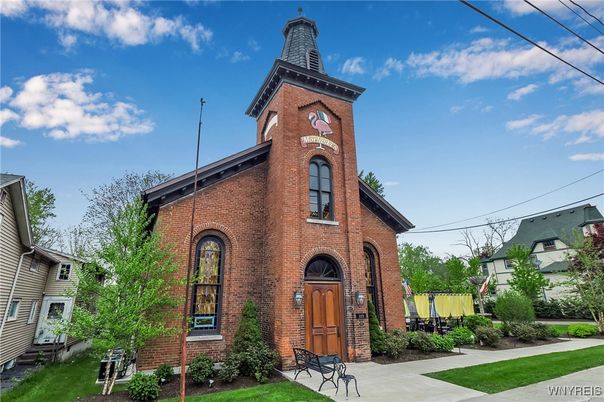 Exterior, Facade, Brick Facade, Tudor Revival