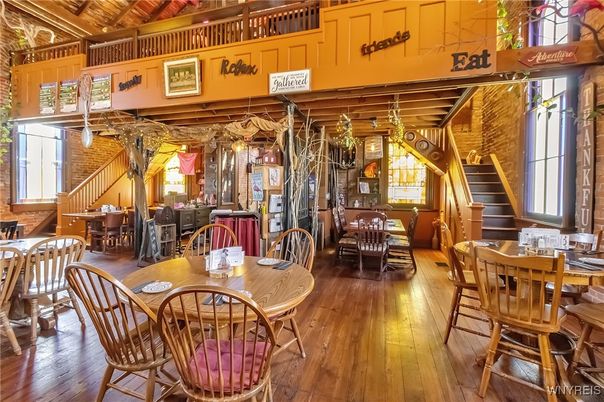 Dining room, Interior, Wooden Ceilings, Wood Texture Flooring, Wooden Walls