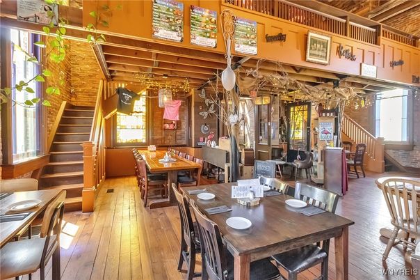 Dining room, Interior, Wood Texture Flooring