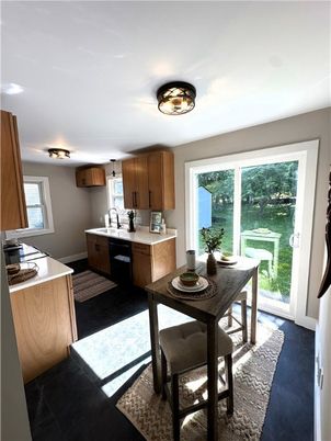 Dining room, Interior, Kitchen