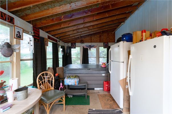 Interior, Wooden Beams