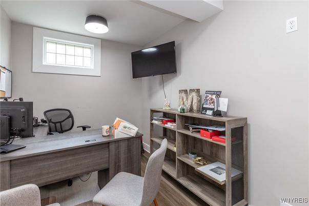 Home Office, Interior, Wood Texture Flooring
