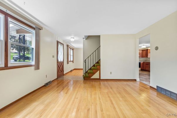 Empty room, Interior, Wood Texture Flooring