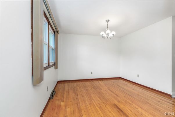 Chandelier, Empty room, Interior, Wood Texture Flooring