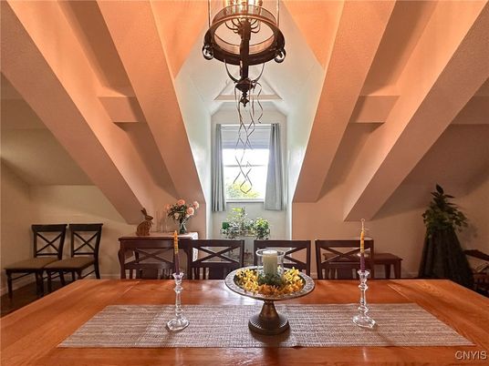 Dining room, Interior, Pendant Lights