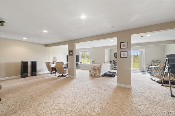 Home Office, Interior, Recessed Lighting