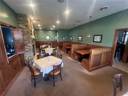 Dining room, Interior, Pendant Lights, Recessed Lighting