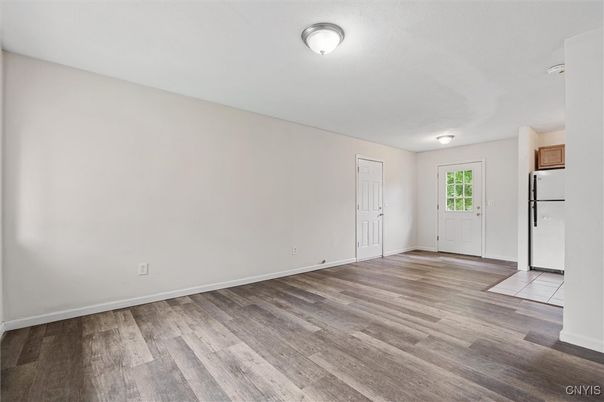 Empty room, Interior, Kitchen, Wood Texture Flooring