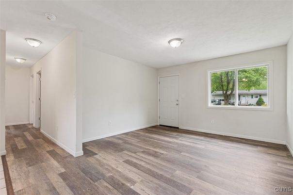 Empty room, Interior, Wood Texture Flooring