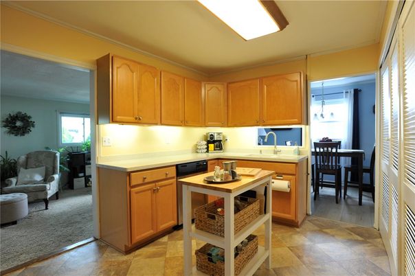 Dining room, Interior, Kitchen