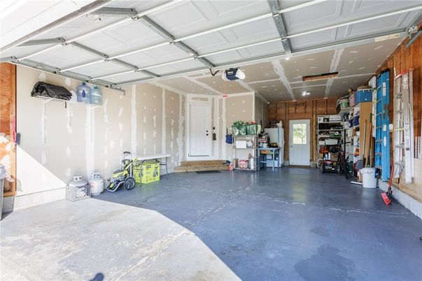 Garage, Interior, Recessed Lighting