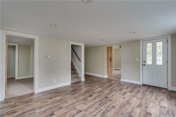 Empty room, Interior, Wood Texture Flooring
