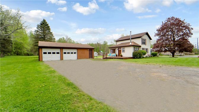 Backyard, Detached Garage, Exterior