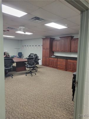 Home Office, Interior, Recessed Lighting