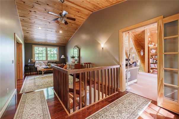 Interior, Living room, Recessed Lighting, Wooden Ceilings, Wood Texture Flooring