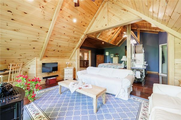 Interior, Living room, Wooden Beams, Wooden Ceilings, Wood Texture Flooring, Wooden Walls