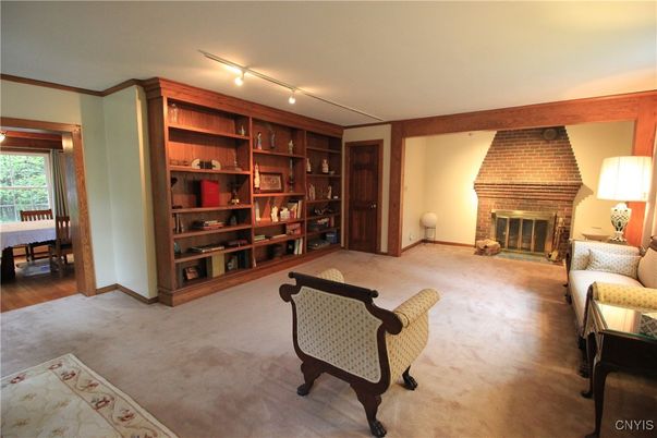 Fireplace, Interior, Stone Walls