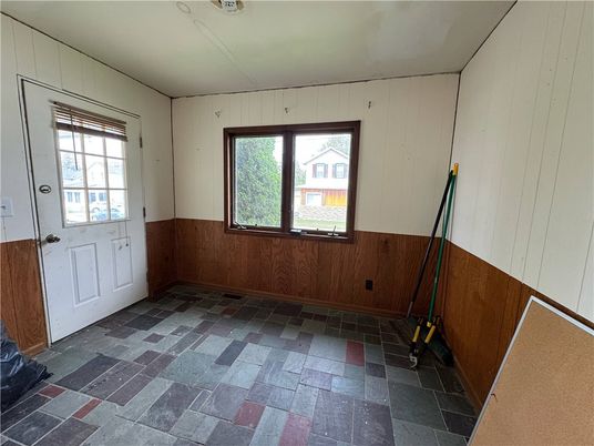 Empty room, Interior, Wooden Walls