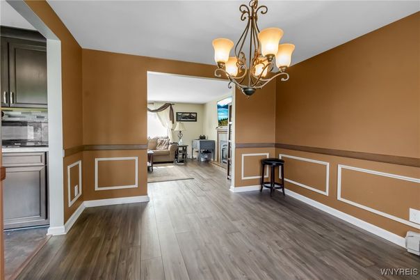 Chandelier, Interior, Wood Texture Flooring