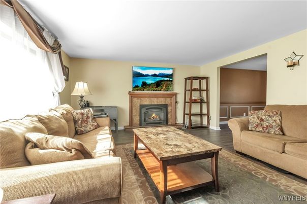 Fireplace, Interior, Living room, Wood Texture Flooring