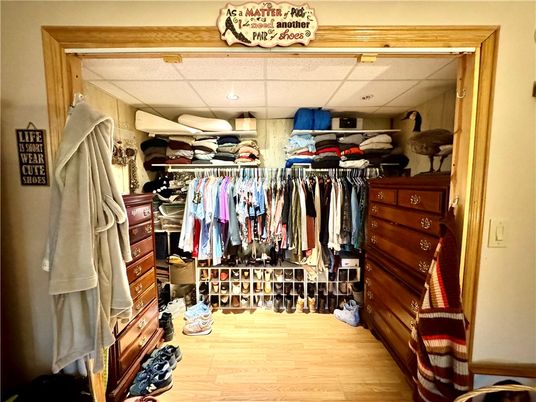 Interior, Walk-in Closets, Wood Texture Flooring