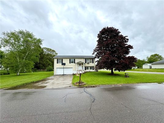 Attached, Backyard, Exterior, Facade, None