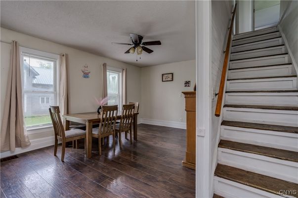 Dining room, Interior, Wood Texture Flooring
