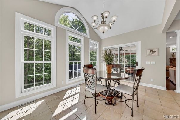 Chandelier, Dining room, Interior